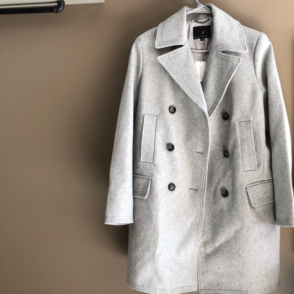 Banana republic pea coat small